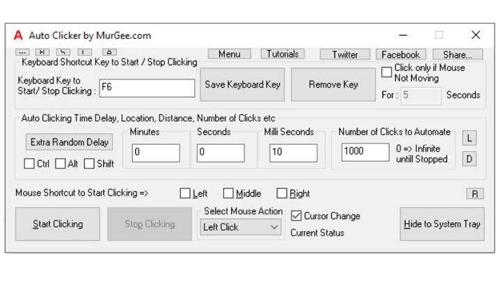 MurGee Auto Mouse Click Script